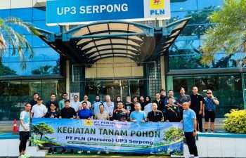 PLN UP3 SERPONG GELAR JUMAT BERDAMPAK MELALUI OLAHRAGA, PENGHIJAUAN, DAN BERBAGI