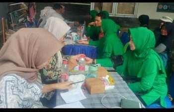 Koramil 09/Cibarusah Gelar Bhakti Kesehatan Gratis, Warga Antusias dan Sambut Positif