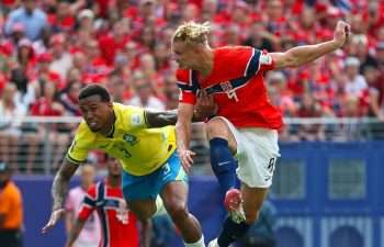 Norwegia vs Brasil 2-1, The Vikings Lolos Perempat Final Piala Dunia 2026