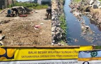 Proyek Irigasi P3-TGAI Rp195 Juta di Karangsetia Diduga Dikerjakan Asal asalan