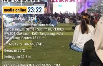 Antusiasme Warga Kota Tangerang Membludak Sambut Final FIFA World Cup di Taman Elektrik