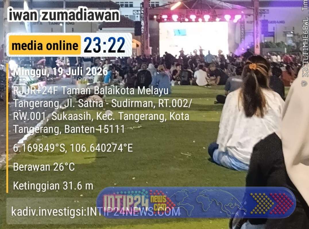 Antusiasme Warga Kota Tangerang Membludak Sambut Final FIFA World Cup di Taman Elektrik Antusiasme Warga Kota Tangerang Membludak Sambut Final FIFA World Cup di Taman Elektrik