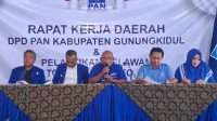 DPD PAN DIY Gelar Rakerda serta Melantik Relawan Totok Daryanto