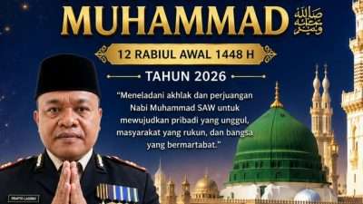 Kapolsek Pakuhaji dan Jajaran Sampaikan Ucapan Selamat Memperingati Maulid Nabi Muhammad SAW