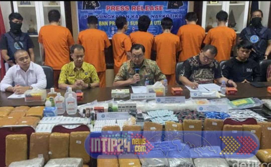 BNN Sumut Gagalkan Peredaran 92 Kg Ganja Jaringan Aceh-Medan, 2 Orang Ditangkap