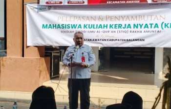 Pelepasan Mahasiswa KKN STIQ Amuntai di Kecamatan Awayan, Siap Bersinergi Bangun Desa