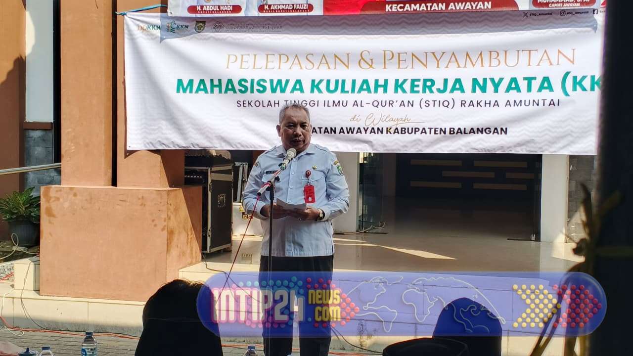 Pelepasan Mahasiswa KKN STIQ Amuntai di Kecamatan Awayan, Siap Bersinergi Bangun Desa
