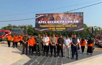 Saiful Arif Dorong Petugas Aktif Pantau Medsos untuk Deteksi Dini Karhutla