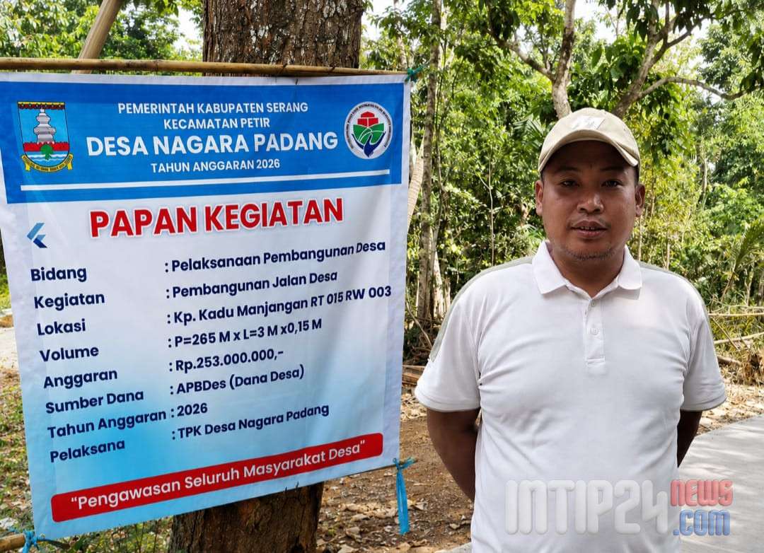 Proyek Rabat Beton Rp 253 Juta di Desa Nagara Padang Disorot, 12 Pekerja Dikhabarkan Belum Dibayar