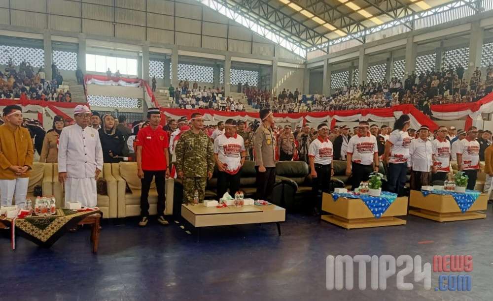 Semarak HUT ke-81 RI, Silaturahmi Kebangsaan Digelar di GOR Nambo Jaya Karawaci