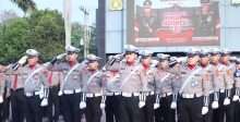 Semangat “Indonesia Berdaulat, Adil, dan Makmur” Menggema di Upacara HUT ke-81 RI di Polda Banten