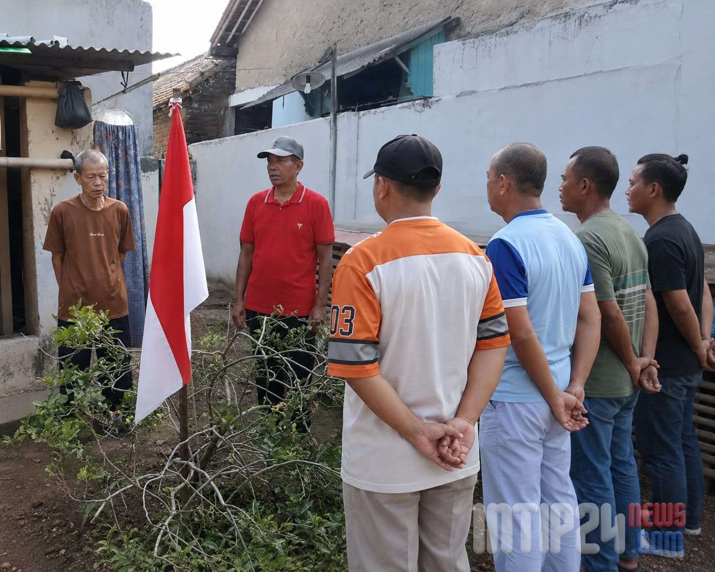 Semarak HUT ke-81 RI, Jamaah Pengajian di Lopang Gede Gelar Upacara dan Lomba Mancing