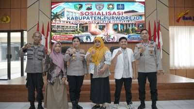 Polres Purworejo Turunkan Bhabin Kamtibmas, Buru Anak Penderita CTEV Hingga ke Dusun