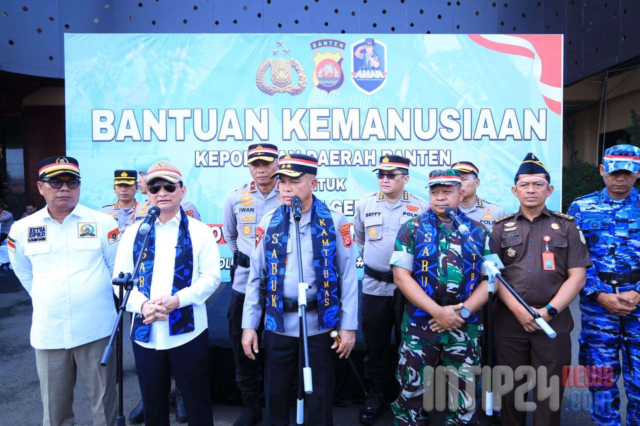 Polda Banten Gelar Apel Besar Sabuk Kamtibmas, Perkuat Sinergi Jaga Banten Aman