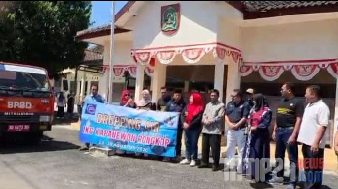 IKG Salurkan 50 Tangki Air Bersih untuk Warga Rongkop yang Alami Kekeringan
