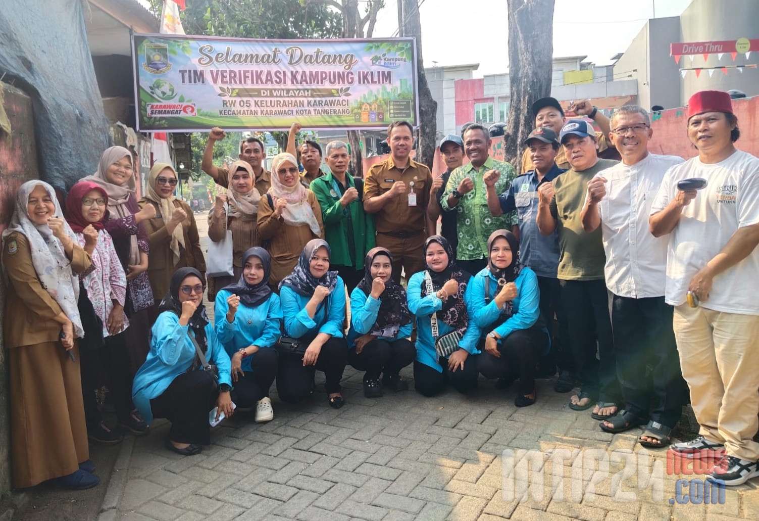 Penilaian ProKlim Tingkat Kota Tangerang Digelar di RW 05 Kelurahan Karawaci