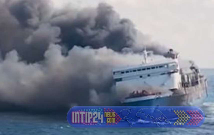 KM Mutiara Santosa 2 Terbakar di Perairan Sumenep, 5 Orang Meninggal 41 Belum Ditemukan