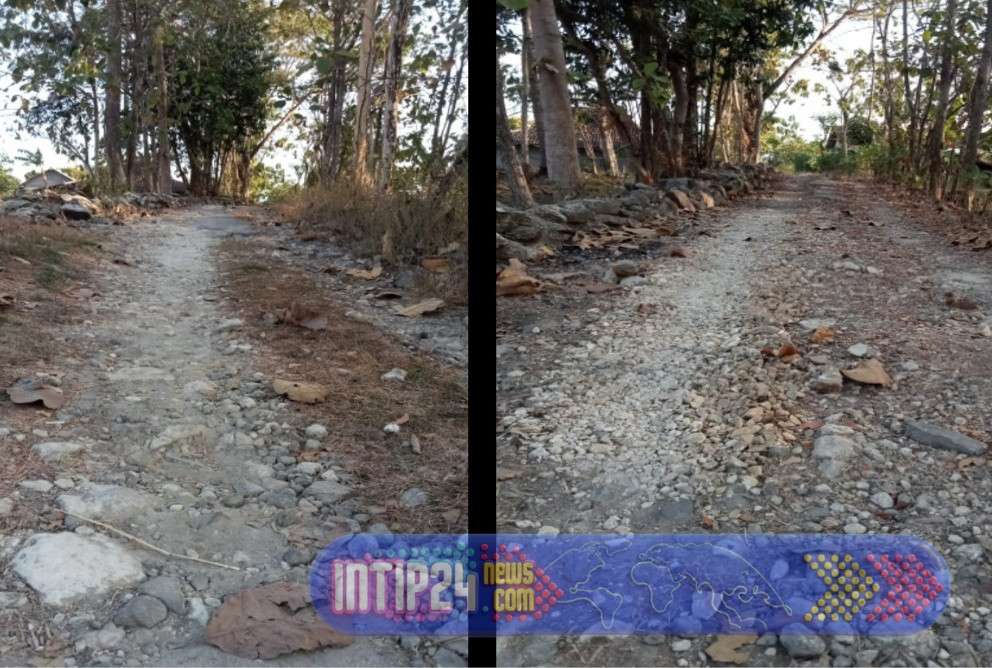 Jalan Kampung di Dusun Ngelo Candirejo Semin Rusak Parah, Warga Minta Perhatian Pemkab Gunungkidul