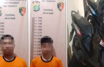 Polsek Karawaci Tangkap Pelaku Curanmor, Penadah Ikut Diamankan