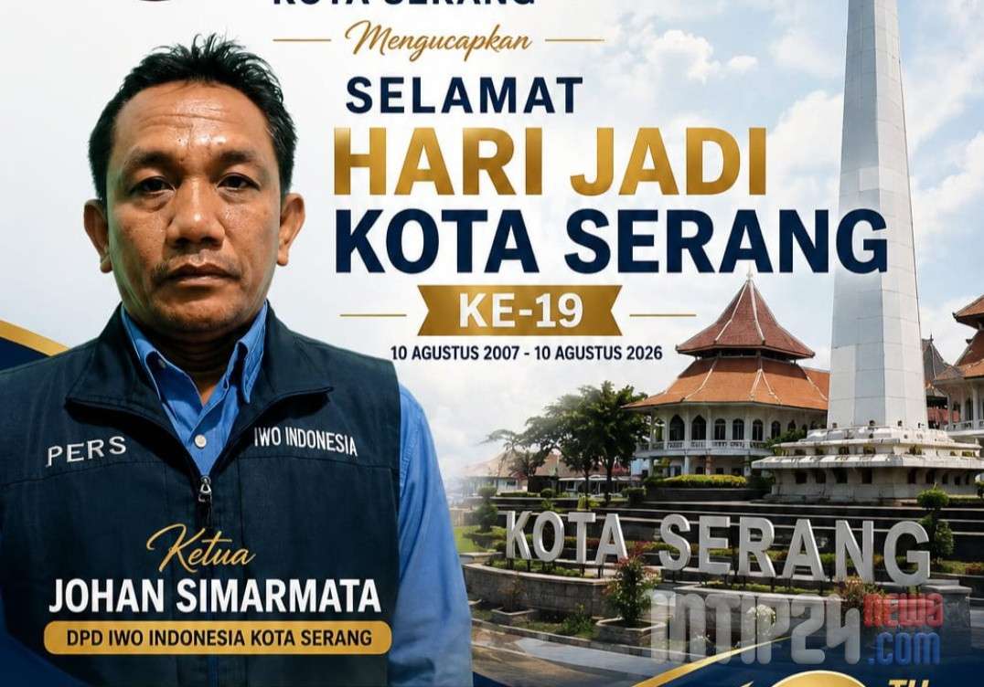 HUT KE-19 Kota Serang, Johan Simarmata: Pers Harus Hadir Kawal Pembangunan dan.Aspirasi Warga