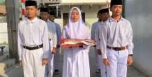 Ponpes Shalafiyah Al Dzikri Menggelar Upacara Peringati HUT Ke-81 RI