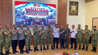 Kodam IV/Diponegoro Perkuat Pertahanan Negara Lewat Sosialisasi Latihan Penyegaran Komcad