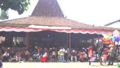 Rayakan HUT ke-81, Kalurahan Jatiayu Karangmojo Gelar Pasar Murah dan Jalan Sehat