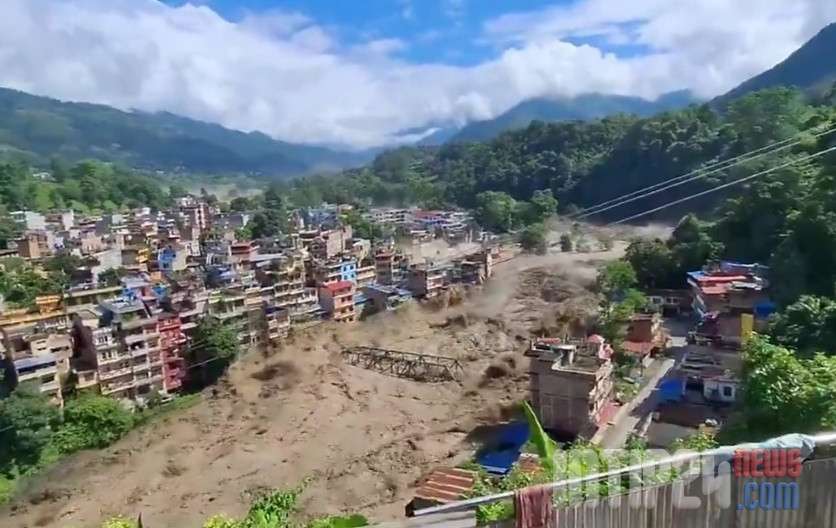 Banjir Bandang dan Tanah Longsor di Nepal: 550 Tewas 1500 Hilang