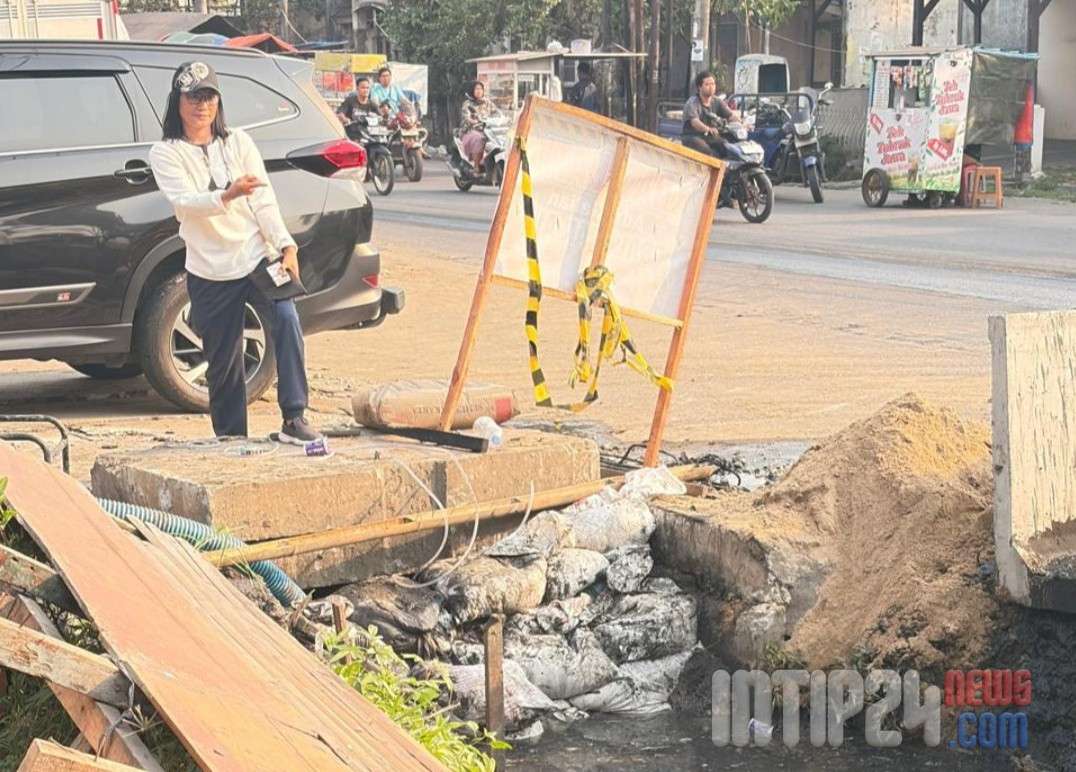Pembina IWO-I Kabupaten Tangerang Soroti Pengerjaan U Ditch Diduga Asal Jadi